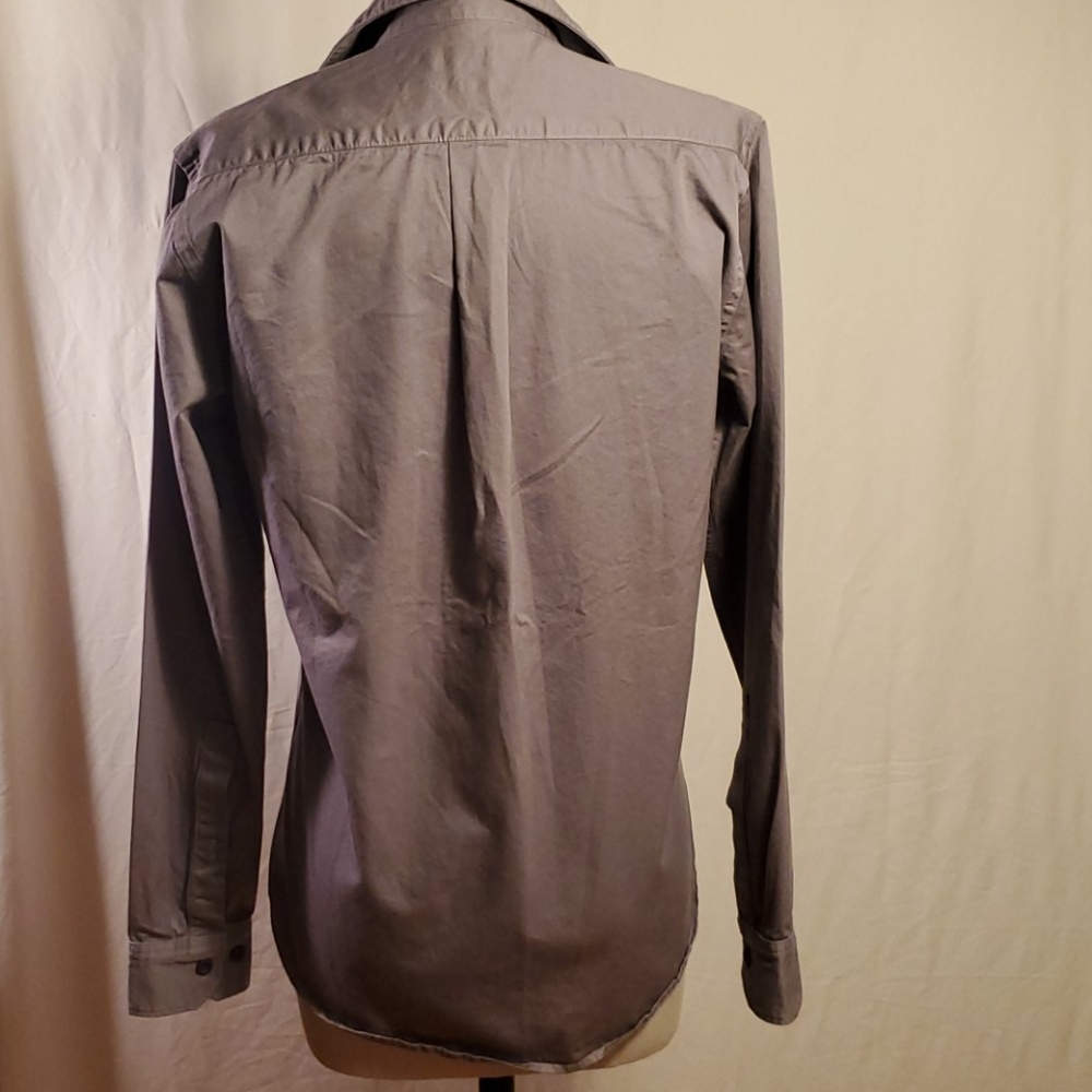 American Apparel Twill Button Down Shirt - Picture 3 of 5